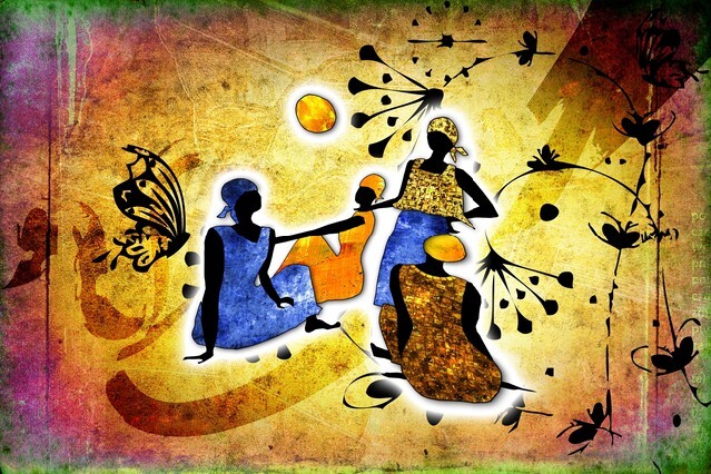 Africa retro vintage style 4